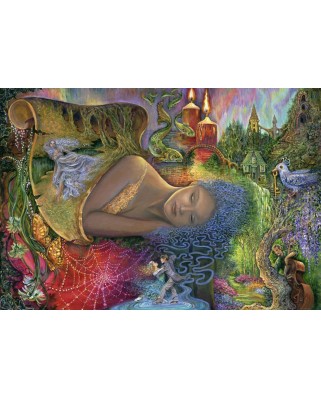 Puzzle 1000 piese Grafika - Josephine Wall: Dreaming in Color (Grafika-F-32394)