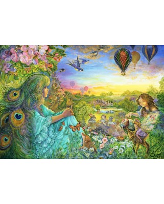 Puzzle 1000 piese Grafika - Josephine Wall: Daydreaming (Grafika-F-32414)