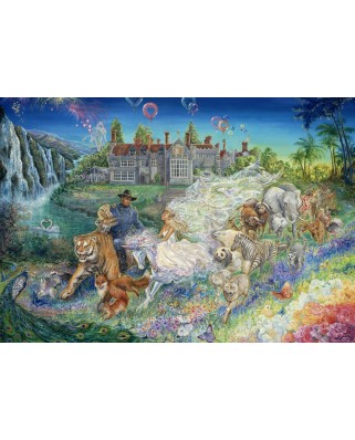 Puzzle 1000 piese Grafika - Josephine Wall: Fantasy Wedding (Grafika-F-32423)