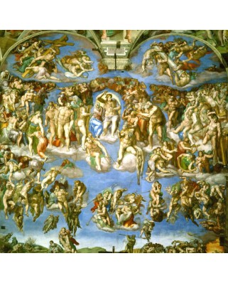 Puzzle 1000 piese Grafika - Michelangelo Buonarroti: Judgement Day (Grafika-T-02269)
