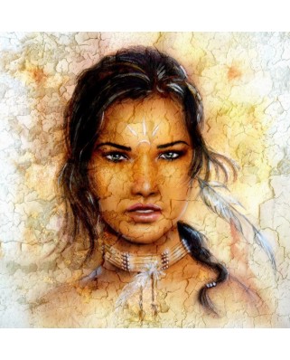 Puzzle 1000 piese Grafika - Femme Indienne (Grafika-T-02289)