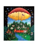 Puzzle 280 piese din lemn Davici - Day and Night (HCM-Kinzel-69111)