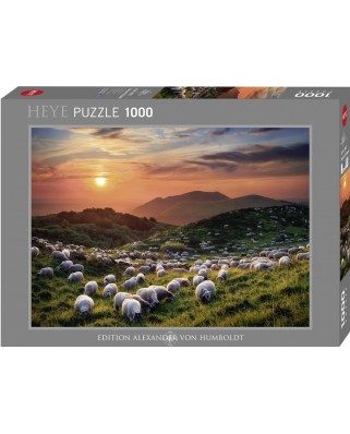 Puzzle 1000 piese Heye - Sheep and Volcanoes (Heye-29977)
