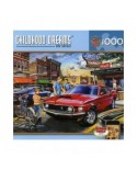 Puzzle 1000 piese Master Pieces - Childhood Dreams - Dave's Diner (Master-Pieces-71467)
