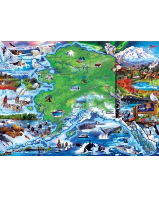 Puzzle 1000 piese Master Pieces - National Parks - Alaska (Master-Pieces-72150)