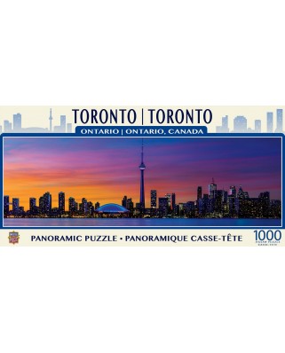 Puzzle 1000 piese panoramic Master Pieces - Toronto (Master-Pieces-72205)