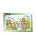 Puzzle 15 piese Nathan - Teddy Bear : On the Bridge (Nathan-86013)