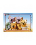 Puzzle 15 piese Nathan - The Koalas Brothers and their friends (Nathan-86028)