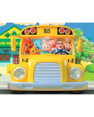 Puzzle 30 piese Nathan - In the Bus with Cocomelon (Nathan-86156)
