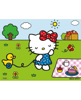 Puzzle 30 piese Nathan - Hello Kitty (Nathan-86384)