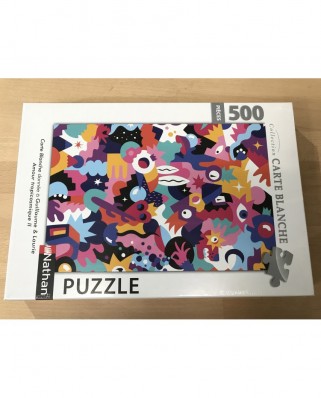 Puzzle 500 piese Nathan - Amour Tropicosmique (Nathan-87205)