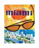 Puzzle 100 piese mini New York Puzzle Company - Miami Beach Mini (New-York-Puzzle-AA1974)