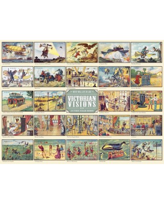 Puzzle 1500 piese New York Puzzle Company - Victorian Visions (New-York-Puzzle-PD2179)