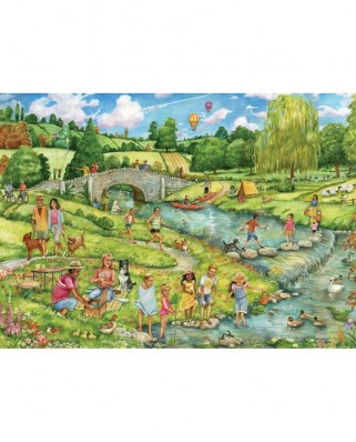 Puzzle 1000 piese - The Great Outdoors (Otter-House-Puzzle-74745)