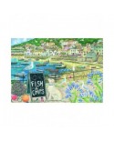 Puzzle 1000 piese - Fish'N'Chips (Otter-House-Puzzle-75821)