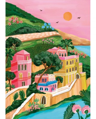Puzzle 500 piese Pieces & Peace - Putland Millie: Portofino (Pieces-and-Peace-0060)