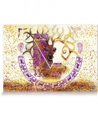 Puzzle 300 piese XXL Star Puzzle - Fortune Deer (Star-Puzzle-0585)