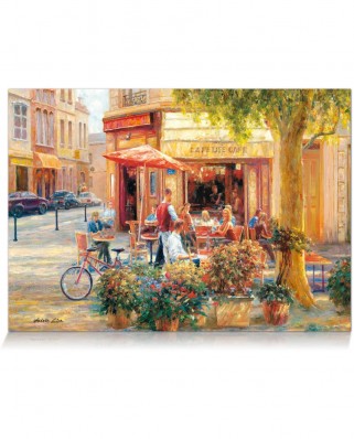 Puzzle 1000 piese Star Puzzle - Cafe Corner - Paris (Star-Puzzle-0707)