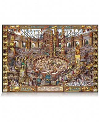 Puzzle 2000 piese Star Puzzle - Man Against Woman (Star-Puzzle-0981)