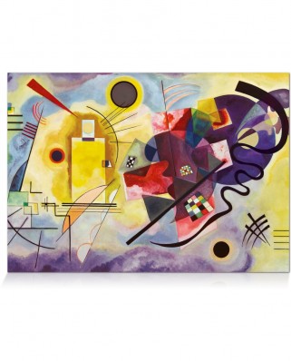 Puzzle 1000 piese Star Puzzle - Vassily Kandinsky: Yellow - Red - Blue (Star-Puzzle-1001)
