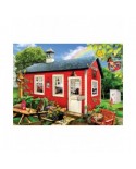 Puzzle 1000 piese SunsOut - Lori Schory: Little Red School House (Sunsout-35165)