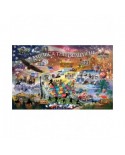 Puzzle 1000 piese SunsOut - Evie Cook: An American Collage (Sunsout-51720)