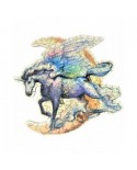 Puzzle 195 piese din lemn The Wild Puzzle - The Flying Unicorn (The-Wild-Puzzle-759856)