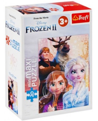 Puzzle 20 piese Trefl - MiniMaxi Puzzle - Frozen (Trefl-21083)