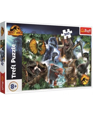 Puzzle 300 piese XXL Trefl - Jurassic World (Trefl-23013)