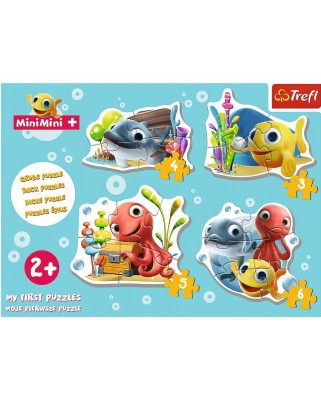 Puzzle 3/4/5/6 piese Trefl - Baby Classic Fish MiniMini (Trefl-36125)