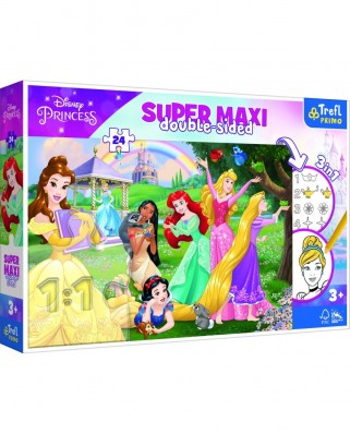 Puzzle 24 piese XXL Trefl - Disney Princess (Trefl-41008)