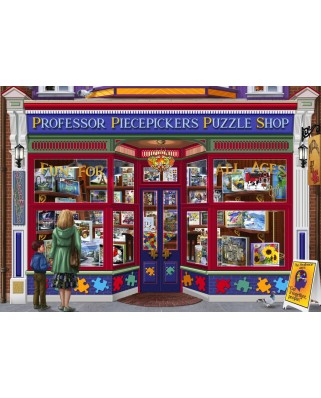 Puzzle 1500 piese Bluebird Puzzle - Professor Puzzles (Bluebird-Puzzle-F-90011)
