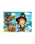 Puzzle 48 piese Bluebird Puzzle - The Treasure of the Pirate (Bluebird-Puzzle-F-90045)