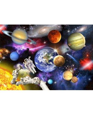 Puzzle 204 piese Bluebird Puzzle - Outer Space (Bluebird-Puzzle-F-90080)