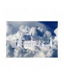 Puzzle 500 piese Bluebird Puzzle - Neuschwanstein Castle in Clouds (Bluebird-Puzzle-F-90105)