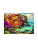 Puzzle 1000 piese Bluebird Puzzle - Chuck Pinson: A Beautiful Day at Cinque Terre (Bluebird-Puzzle-F-90325)