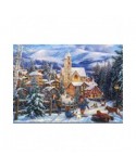 Puzzle 1500 piese Bluebird Puzzle - Chuck Pinson: Sledding To Town (Bluebird-Puzzle-F-90347)