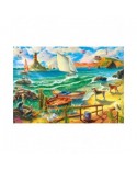 Puzzle 1000 piese Castorland - Weekend by the Seaside (Castorland-104895)