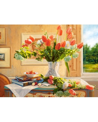 Puzzle 3000 piese Castorland - Floral Impressions (Castorland-300594)