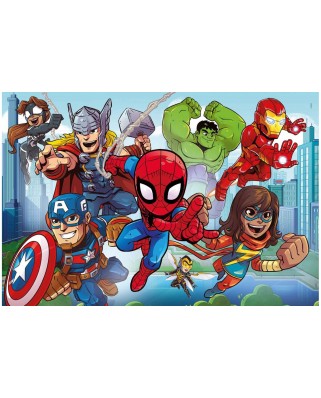 Puzzle 24 piese XXL Clementoni - Marvel Super Hero (Clementoni-20262)