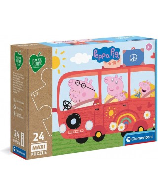 Puzzle 24 piese XXL Clementoni - Peppa Pig (Clementoni-24221)