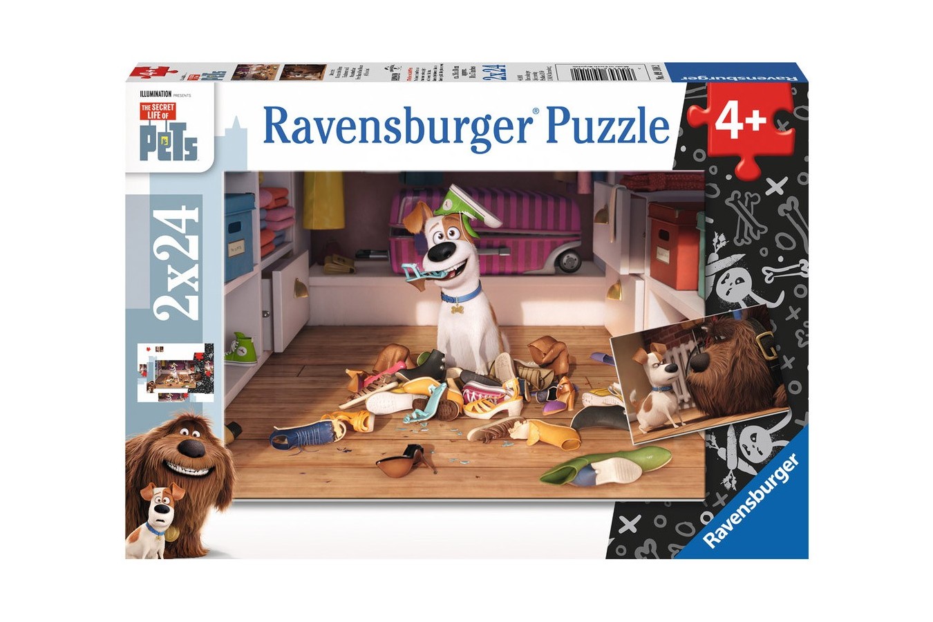Puzzle Ravensburger - Viata Secreta A Animalelor, 2x24 piese (09110)