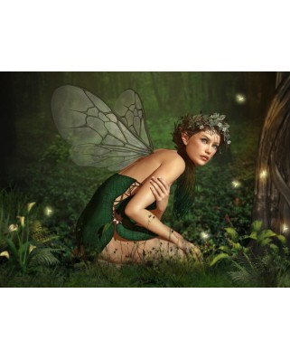 Puzzle 2000 piese Grafika - Nymph in the Forest (Grafika-F-30194)