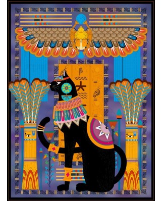 Puzzle 2000 piese Grafika - Egyptian Cat (Grafika-F-30410)