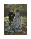 Puzzle 2000 piese Grafika - Claude Monet: Bazille and Camille, 1865 (Grafika-F-30421)