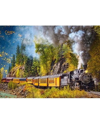 Puzzle 300 piese Castorland - Steam Train Trip (Castorland-030446)