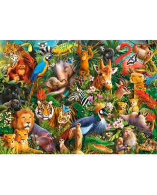 Puzzle 300 piese Castorland - Amazing Animals (Castorland-030491)