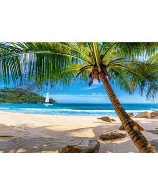 Puzzle 500 piese Castorland - Holidays In Seychelles (Castorland-53827)