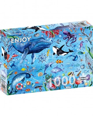 Puzzle 1000 piese ENJOY - Deep Blue Sea (Enjoy-2018)