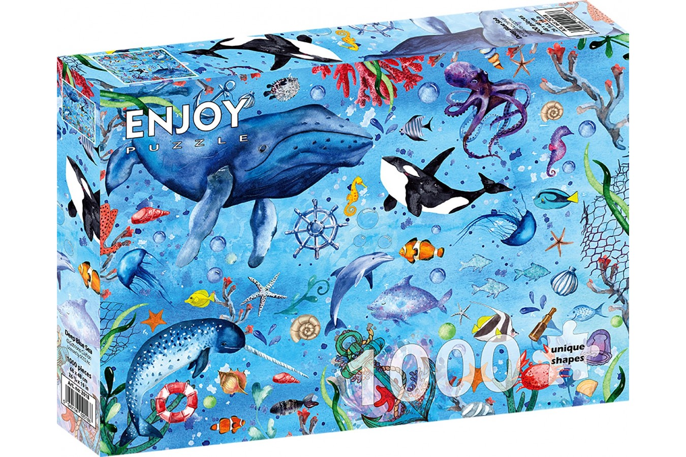 Puzzle 1000 piese ENJOY - Deep Blue Sea (Enjoy-2018)
